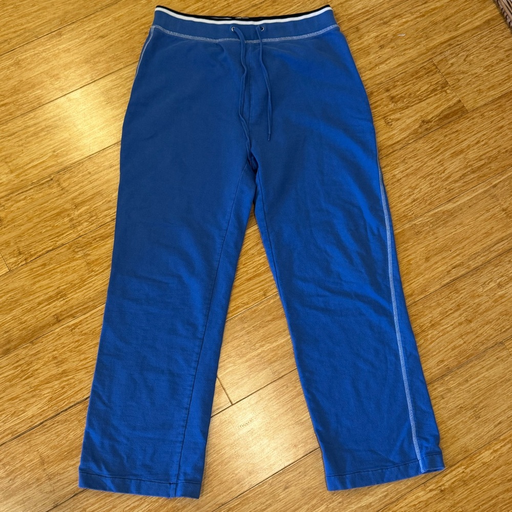 Vintage New York Laundry blue cotton track pants